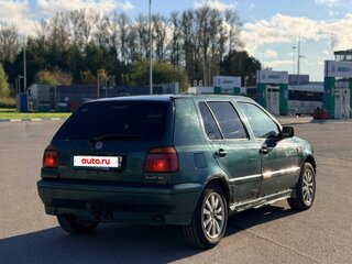 1996 Volkswagen Golf III, зелёный, 130000 рублей, вид 3