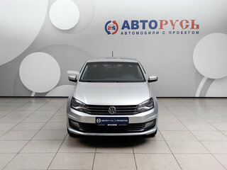 2017 Volkswagen Polo V Рестайлинг, серебристый, 1137000 рублей, вид 3