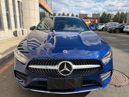 2022 Mercedes-Benz A-Класс 180 Long IV (W177), синий, 2200000 рублей, вид 5
