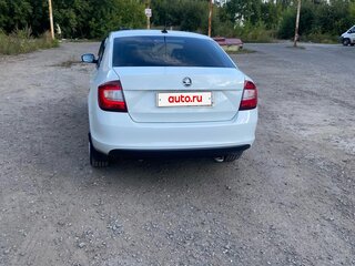 2018 Skoda Rapid I Рестайлинг, белый, 1350000 рублей, вид 4