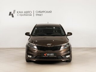 2016 Kia Rio III Рестайлинг, коричневый, 909400 рублей, вид 2