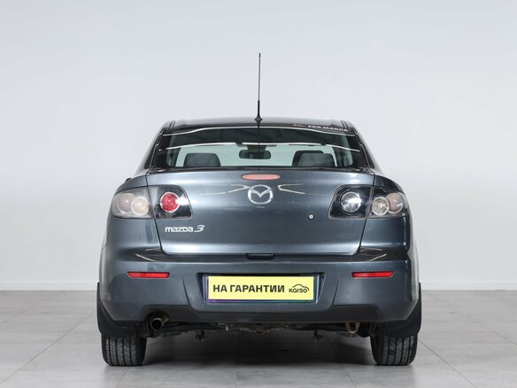 2008 Mazda 3 I (BK) Рестайлинг, серый - вид 4