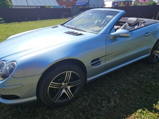 2002 Mercedes-Benz SL-Класс 500 5-speed V (R230), серебристый, 2185000 рублей, вид 5