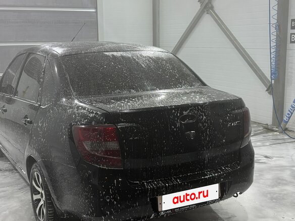 2015 Lada (ВАЗ) Granta I, чёрный - вид 10