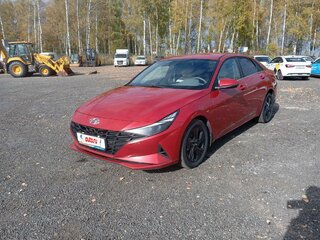 2022 Hyundai Elantra VII (CN7), красный, 2033000 рублей, вид 2