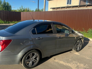 2015 Chevrolet Aveo II, серый, 750000 рублей, вид 4