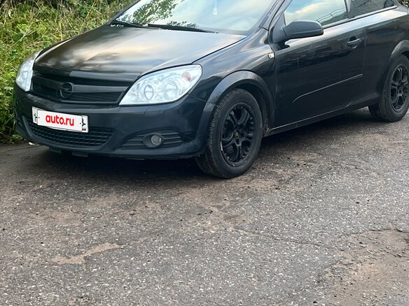 2008 Opel Astra GTC H Рестайлинг, чёрный, 290000 рублей