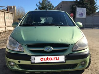 2007 Hyundai Getz I Рестайлинг, зелёный, 350000 рублей, вид 3