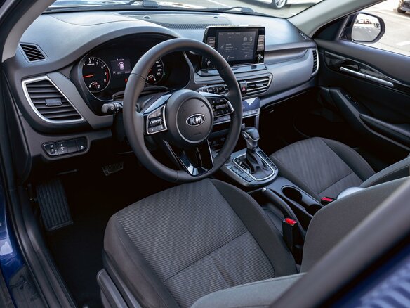 2021 Kia Seltos I, синий, 2065000 рублей - вид 12