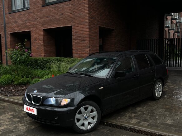 2004 BMW 3 серии 316i IV (E46) Рестайлинг, чёрный, 567000 рублей - вид 1