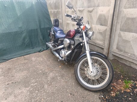 1991 Honda Steed 600, чёрный, 330000 рублей, вид 2