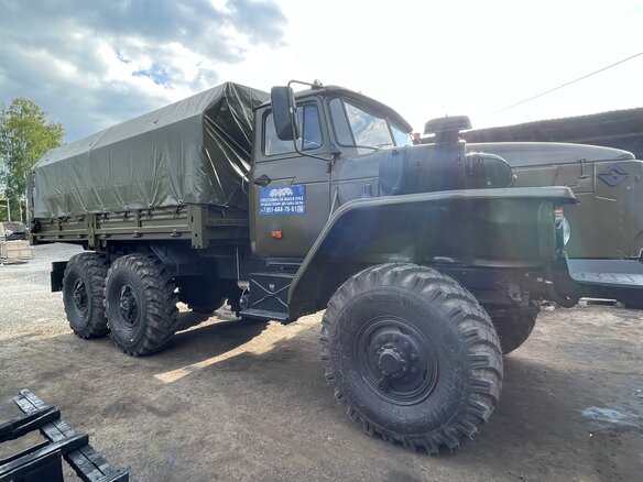 2005 Урал 4320, зелёный - вид 4