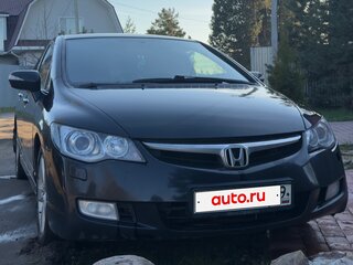 2008 Honda Civic VIII Рестайлинг, чёрный, 620000 рублей, вид 2