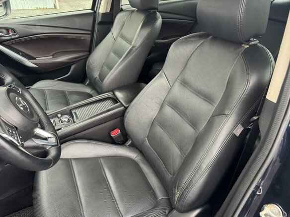 2016 Mazda 6 III (GJ) Рестайлинг, синий, 1750000 рублей - вид 9