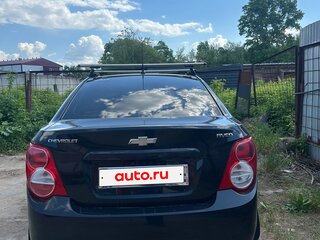 2012 Chevrolet Aveo II, чёрный, 550000 рублей, вид 2