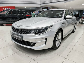 2017 Kia Optima IV, серебристый, 1680000 рублей, вид 1