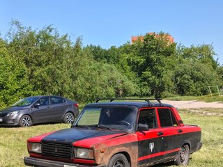 2007 Lada (ВАЗ) 2107, чёрный, 70000 рублей, вид 1