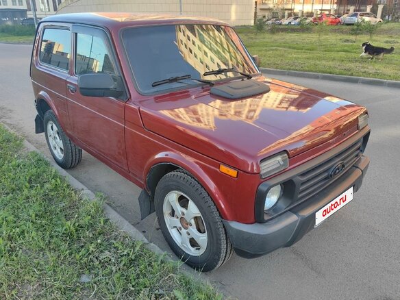 2018 Lada (ВАЗ) 2121 (4x4) Urban I Рестайлинг, красный, 550000 рублей - вид 1