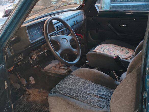 1999 Lada (ВАЗ) 2121 (4x4) I Рестайлинг, синий, 150000 рублей - вид 10