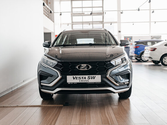 2026 Lada (ВАЗ) Vesta SW Cross I Рестайлинг (NG), серый - вид 1