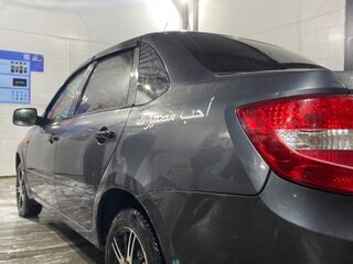 2015 Lada (ВАЗ) Granta I, серебристый, 465000 рублей, вид 5