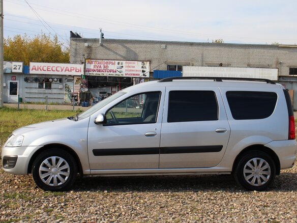 2014 Lada (ВАЗ) Largus I, серебристый - вид 7
