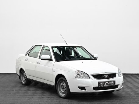 2014 Lada (ВАЗ) Priora I Рестайлинг, белый, 3500000 рублей, вид 1