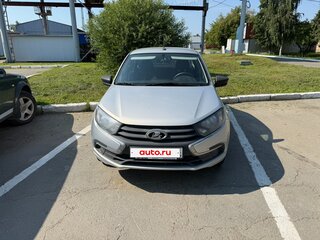 2018 Lada (ВАЗ) Granta I Рестайлинг, серебристый, 510000 рублей, вид 1