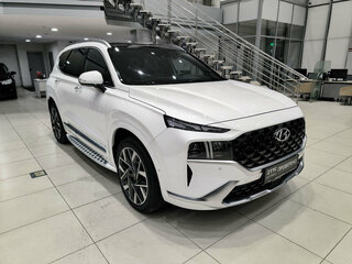 2021 Hyundai Santa Fe IV Рестайлинг, белый, 3450000 рублей, вид 3