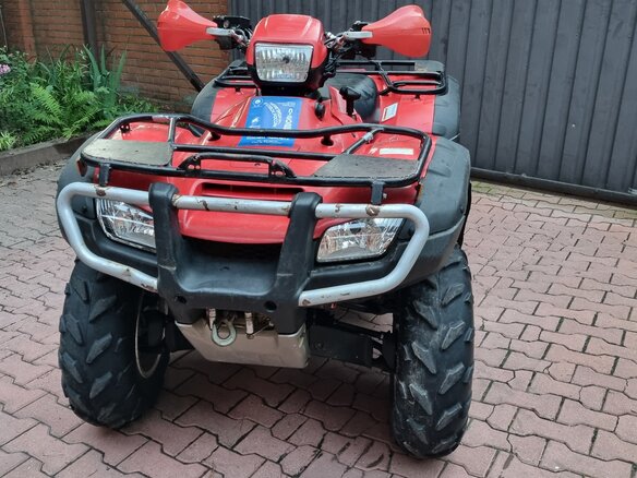 2007 Honda TRX 500 (Foreman), красный, 595000 рублей - вид 2