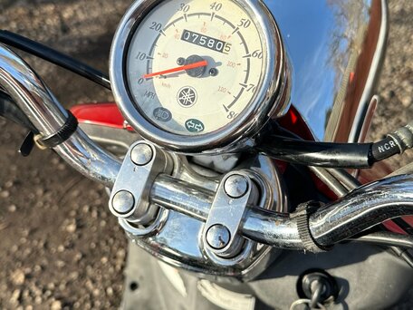 2004 Yamaha Vino 125, красный, 111000 рублей, вид 4