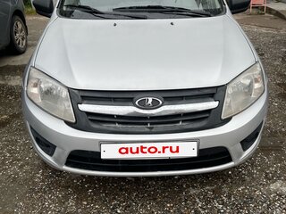2014 Lada (ВАЗ) Granta I, серебристый, 290000 рублей, вид 2