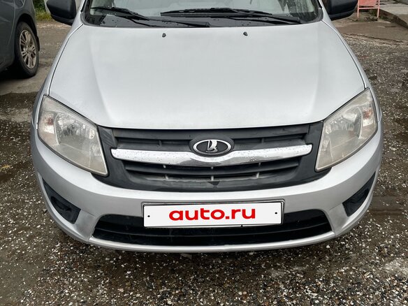 2014 Lada (ВАЗ) Granta I, серебристый, 280000 рублей - вид 1