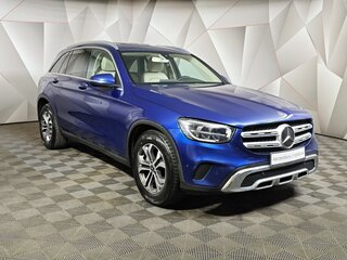 2019 Mercedes-Benz GLC 220 d I (X253) Рестайлинг, синий, 3849000 рублей, вид 3