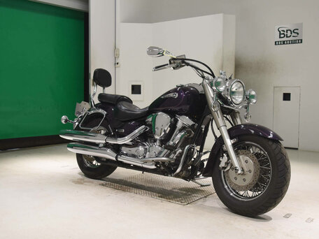 2001 Yamaha XV 1600 Road Star, фиолетовый, 520000 рублей, вид 3
