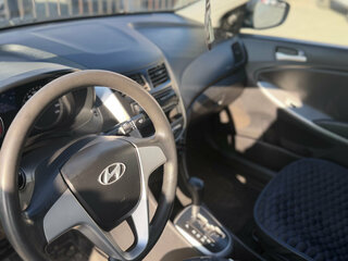 2011 Hyundai Solaris I, синий, 790000 рублей, вид 4
