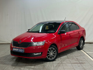 2018 Skoda Rapid I Рестайлинг, красный, 1140000 рублей, вид 1