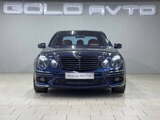 2007 Mercedes-Benz E-Класс 500 III (W211, S211) Рестайлинг, синий, 1990000 рублей, вид 2
