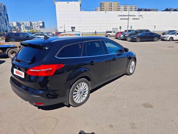 2018 Ford Focus III Рестайлинг, чёрный - вид 3