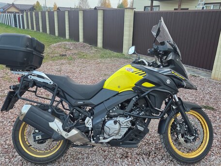 2018 Suzuki V-Strom DL 650, жёлтый, 940000 рублей, вид 4