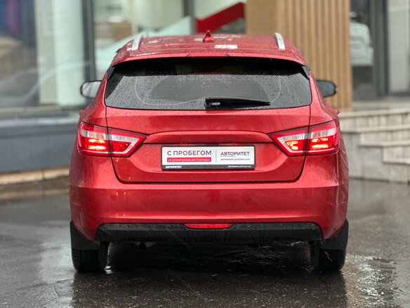 2020 Lada (ВАЗ) Vesta SW I, красный, 1119000 рублей - вид 4