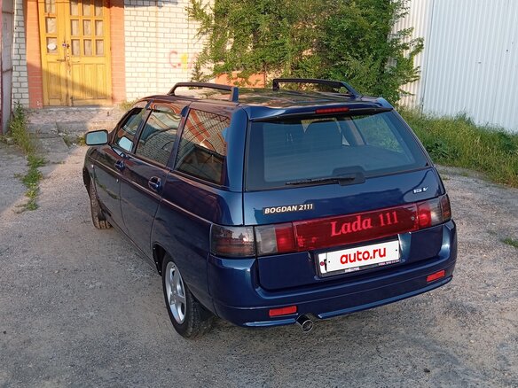 2012 Lada (ВАЗ) 2111 Богдан, синий, 480000 рублей - вид 3