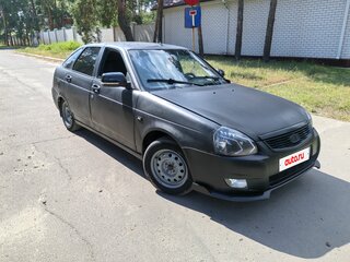 2010 Lada (ВАЗ) Priora I, чёрный, 200000 рублей, вид 2