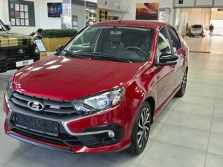 2025 Lada (ВАЗ) Granta Sport I Рестайлинг, красный, 1647000 рублей, вид 3