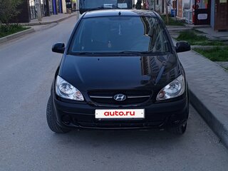 2007 Hyundai Getz I Рестайлинг, чёрный, 570000 рублей, вид 5