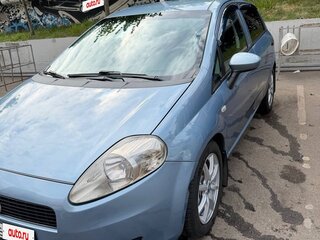 2008 Fiat Punto III Grande Punto, голубой, 455000 рублей, вид 1