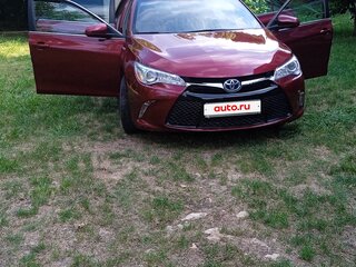 2017 Toyota Camry US Market VII (XV50) Рестайлинг, красный, 2230000 рублей, вид 3
