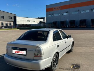 2006 Hyundai Accent ТагАЗ II, серебристый, 310000 рублей, вид 2