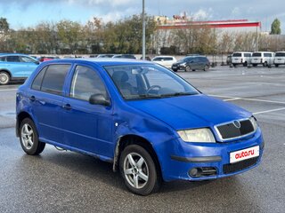 2006 Skoda Fabia I Рестайлинг, синий, 150000 рублей, вид 2