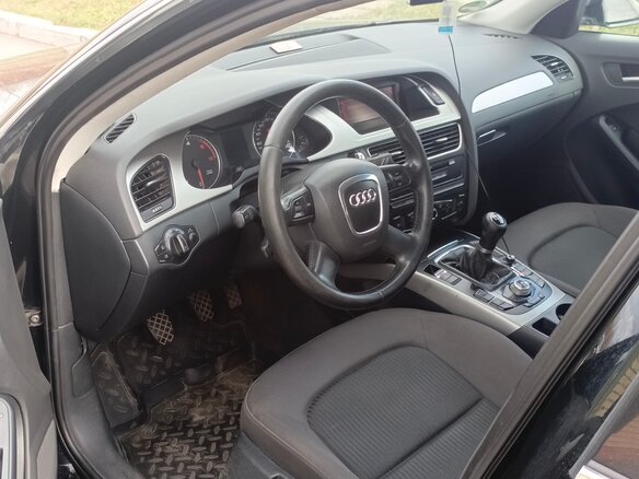 2008 Audi A4 IV (B8), чёрный, 750000 рублей - вид 7